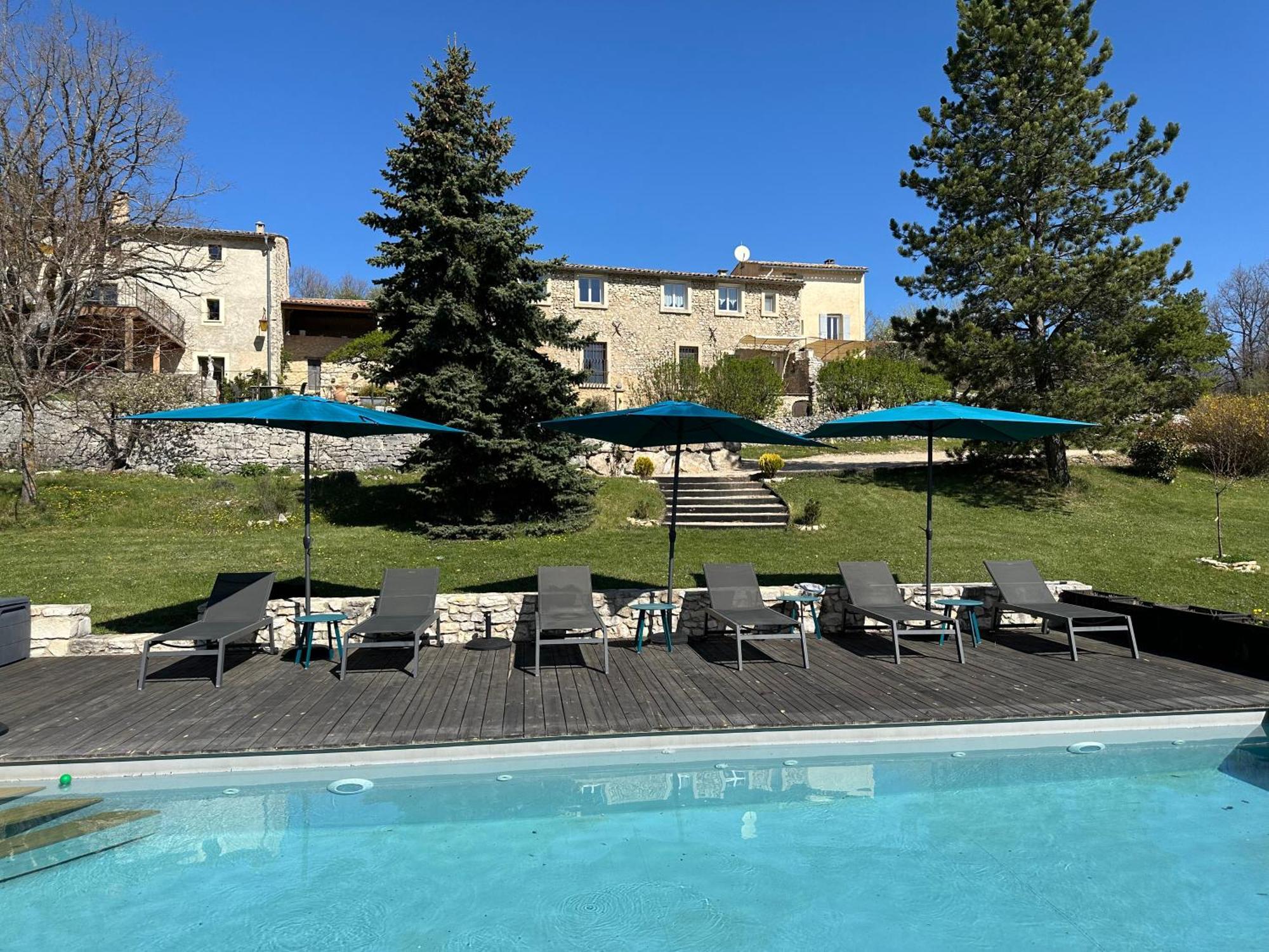 Le Domaine De Piedmoure, Gites Et Chambres D'Hotes, Piscine, Terrasses Privatives Sault-de-Vaucluse Eksteriør bilde